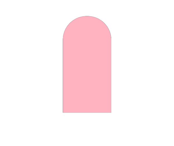 Painel De Festa Romano 1,00x2,00- Cores Neutras Rosa Liso 087
