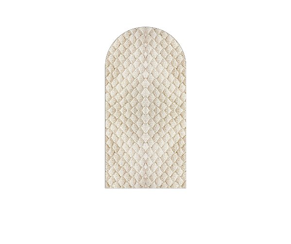 Painel Romano Veste Fácil 1,00x2,00 - Efeito Textura Tricô Bege Claro 022
