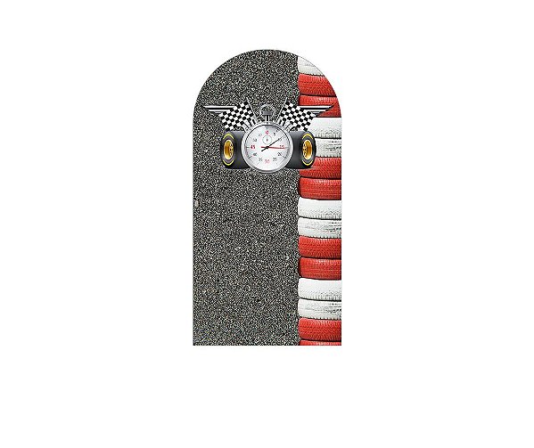 Painel Romano Veste Fácil 1,00x2,00 - Pneus Kart Corrida 014