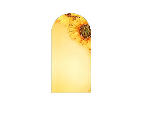 Painel De Festa Romano 1,00x2,00- Flor de Girassol 106