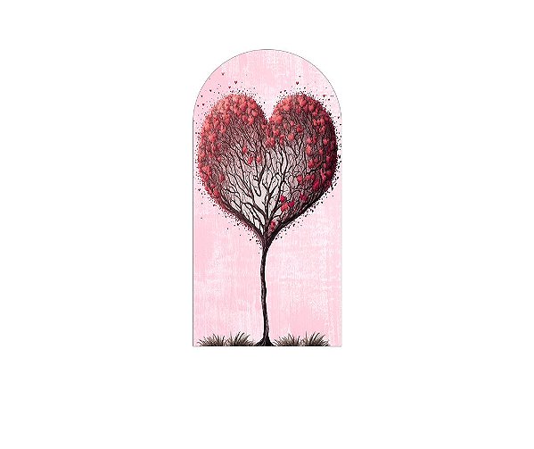 Painel Romano Veste Fácil 1,00x2,00 - Dia dos Namorados Árvore do Amor 054