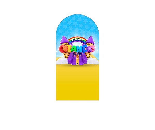 Painel Romano Veste Fácil 1,00x2,00 - Dia das Crianças Brinquedo 064