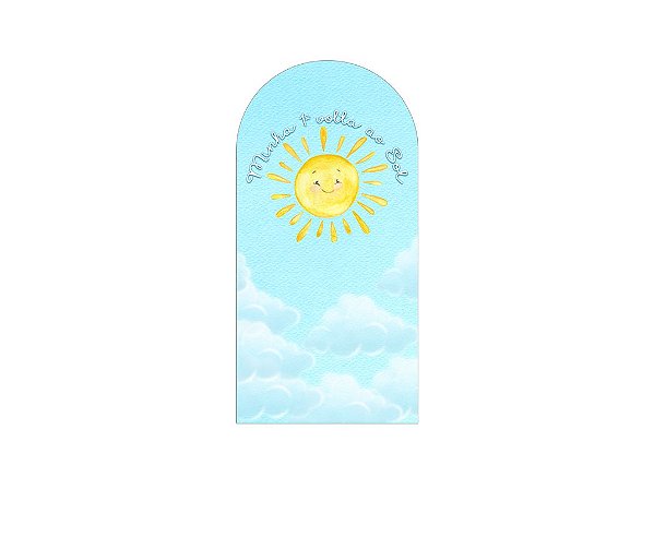 Painel Romano Veste Fácil 1,00x2,00 - Primeira Volta ao Sol Céu Azul 033