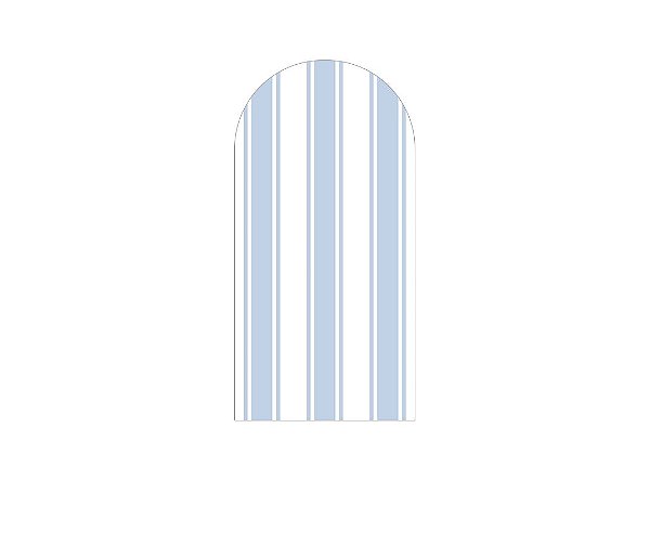 Painel Romano Veste Fácil 1,00x2,00 - Treliça de Laços Azul Aquarela 072