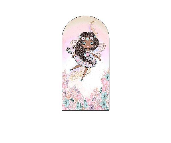 Painel Romano Veste Fácil 1,00x2,00 - Fadinha Cute 009