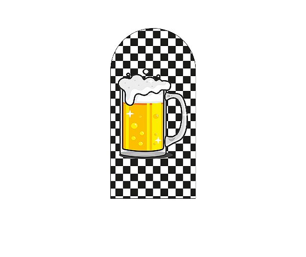 Painel Romano Veste Fácil 1,00x2,00 - Flork Cerveja Beer 024