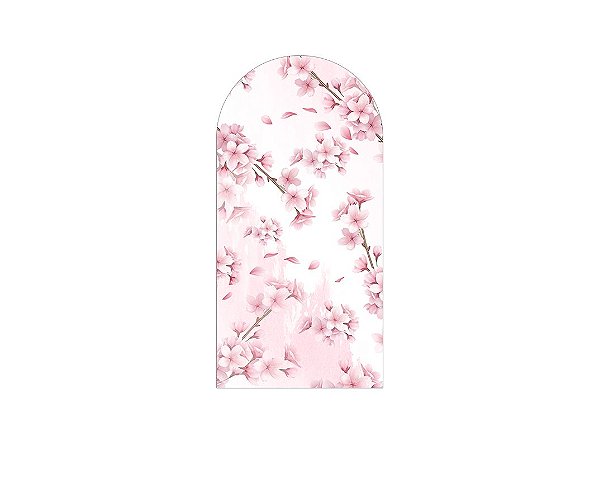 Painel Romano Veste Fácil 1,00x2,00 - Flores de Cerejeira 010