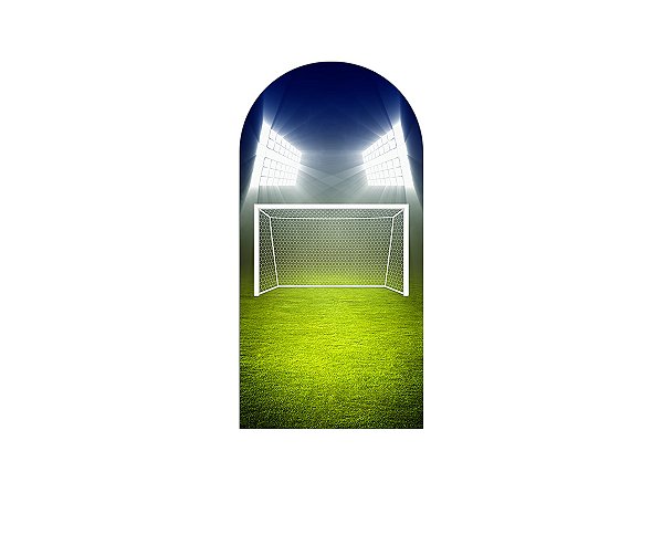 Painel De Festa Romano 1,00x2,00- Campo de Futebol 007