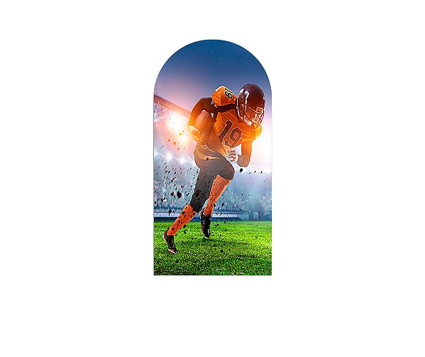 Painel De Festa Romano 1,00x2,00- Jogador de Futebol Americano 013