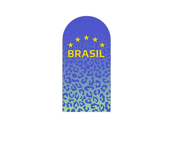 Painel Romano Veste Fácil 1,00x2,00 - Estampa Camiseta do Brasil 015