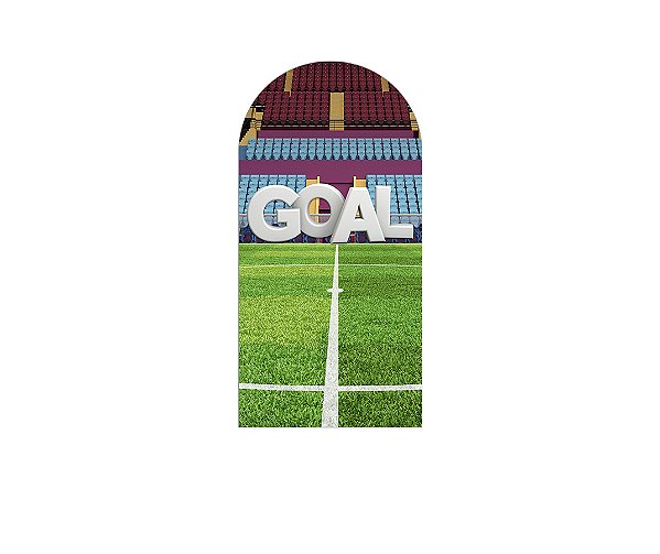 Painel Romano Veste Fácil 1,00x2,00 - Goal Campo de Futebol 018