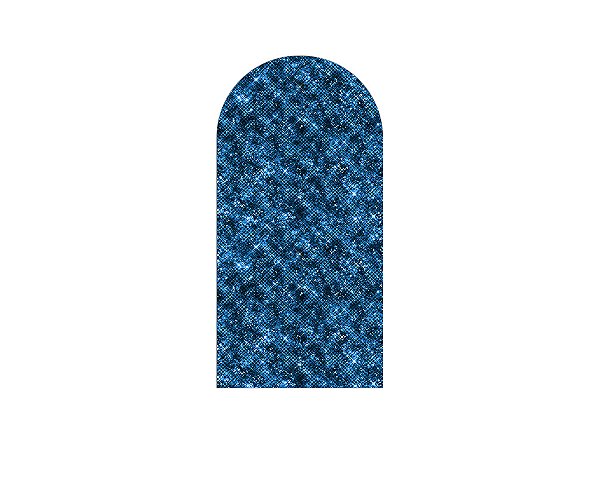 Painel Romano Veste Fácil 1,00x2,00 - Efeito Lantejoulas Azul 038