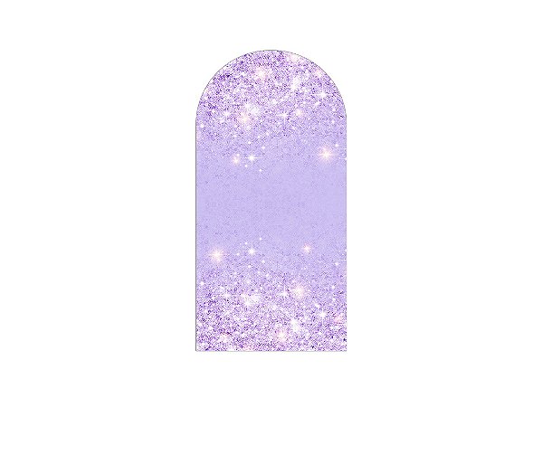 Painel Romano Veste Fácil 1,00x2,00 - Efeito Glitter Lilás 044
