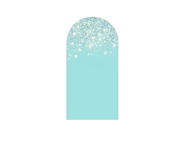 Painel Romano Veste Fácil 1,00x2,00 - Efeito Glitter Azul Esverdeado 052