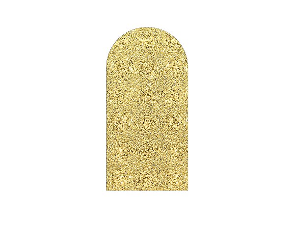 Painel Romano Veste Fácil 1,00x2,00 - Efeito Glitter Dourado 085
