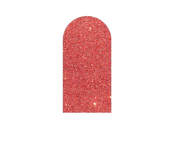 Painel Romano Veste Fácil 1,00x2,00 - Efeito Glitter Vermelho 094