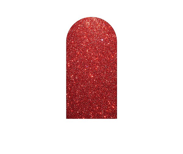 Painel Romano Veste Fácil 1,00x2,00 - Efeito Glitter Vermelho Realista 095