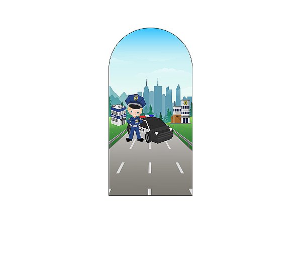 Painel Romano Veste Fácil 1,00x2,00 - Posto Policial na Cidade Menino 018