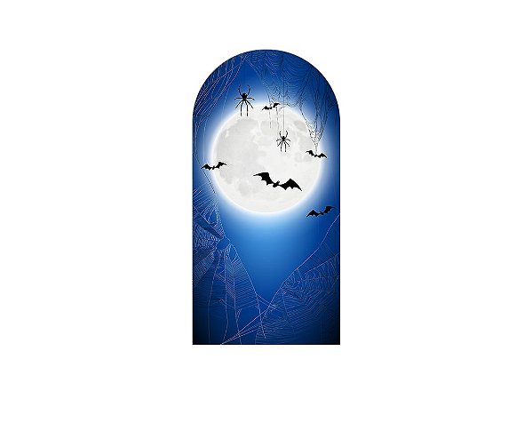 Painel Romano Veste Fácil 1,00x2,00 - Halloween Noite de Lua Cheia 024