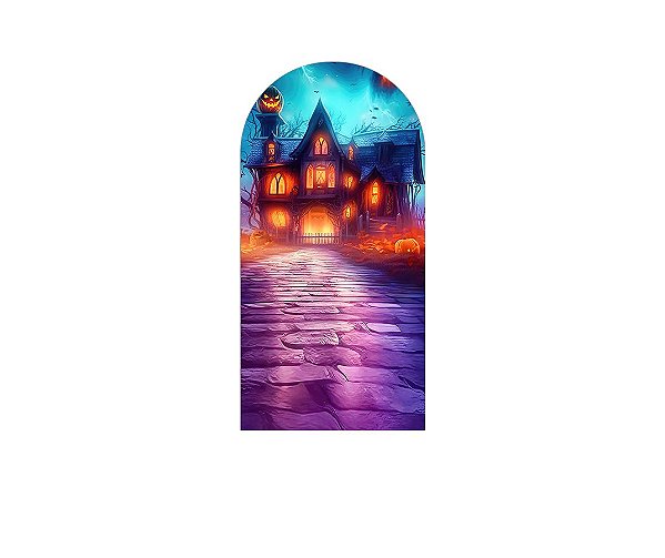 Painel Romano Veste Fácil 1,00x2,00 - Casa de Halloween 032