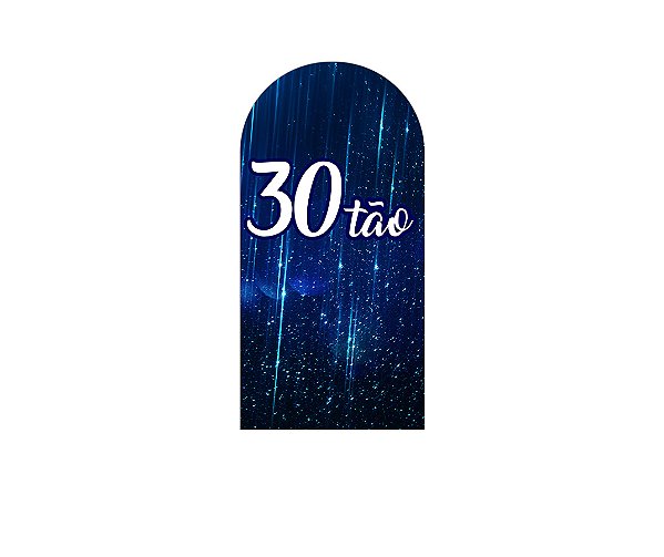 Painel Romano Veste Fácil 1,00x2,00 - 30 Anos 30TÃO Azul 176