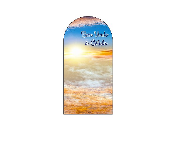 Painel Romano Veste Fácil 1,00x2,00 - Bem Vindo á Célula 086