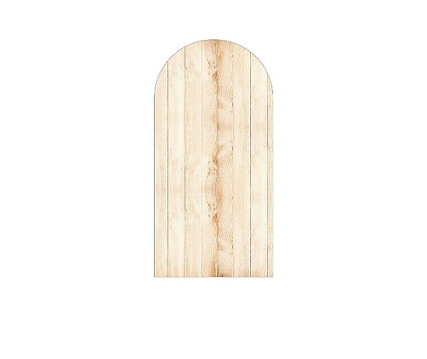 Painel Romano Veste Fácil 1,00x2,00 - Efeito Ripas de Madeira Bege 007