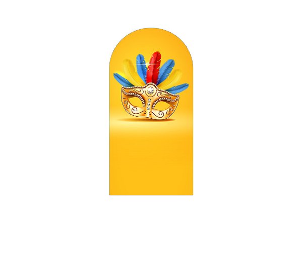 Painel Romano Veste Fácil 1,00x2,00 - Máscara Carnavalesca 030