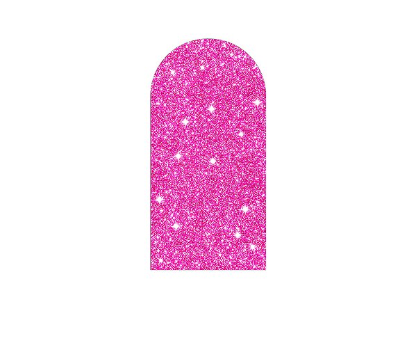 Painel De Festa Romano 1,00x2,00- Efeito Glitter Pink 027