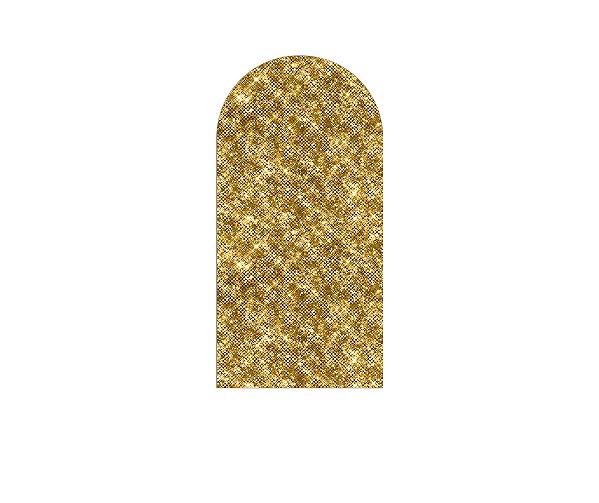 Painel De Festa Romano 1,00x2,00- Efeito Lantejoulas Dourado 039