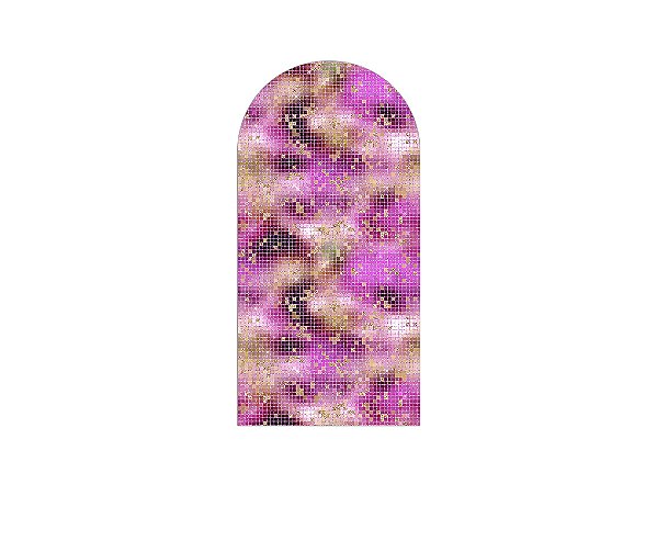 Painel De Festa Romano 1,00x2,00- Efeito Lantejoulas Lilás 041