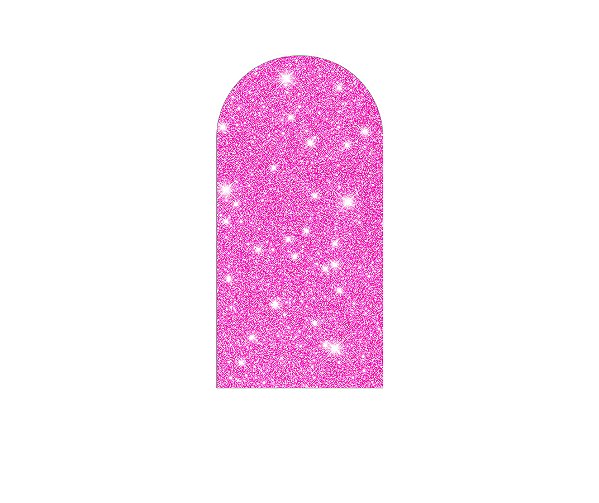 Painel De Festa Romano 1,00x2,00- Efeito Glitter Rosa 065