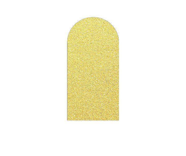Painel De Festa Romano 1,00x2,00- Efeito Glitter Amarelo 079