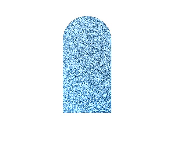 Painel De Festa Romano 1,00x2,00- Efeito Glitter Azul Claro 080