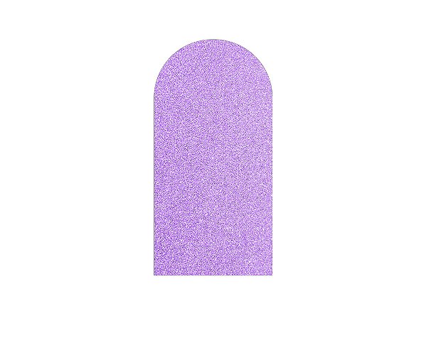 Painel De Festa Romano 1,00x2,00- Efeito Glitter Lilás 086