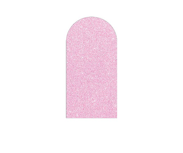 Painel De Festa Romano 1,00x2,00- Efeito Glitter Rosa Suave 089