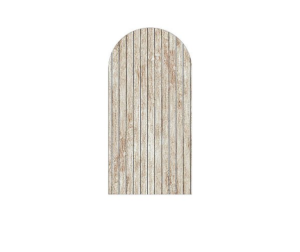 Painel De Festa Romano 1,00x2,00-  Efeito Ripas de Madeira Rústico 005