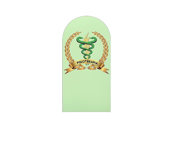 Painel De Festa Romano 1,00x2,00- Fisioterapia Verde 028