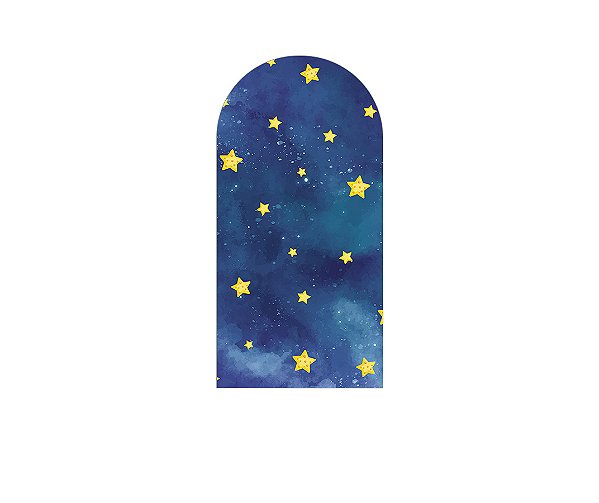 Painel De Festa Romano 1,00x2,00- Príncipe Estrelas 013