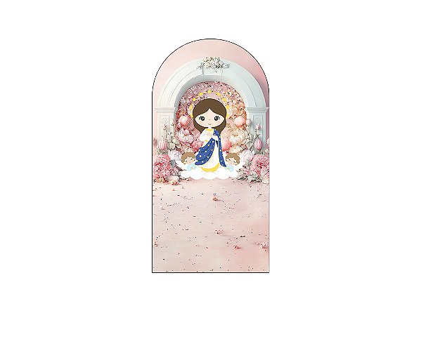 Painel De Festa Romano 1,00x2,00- Santa Nossa Senhora da Imaculada Conceição 040