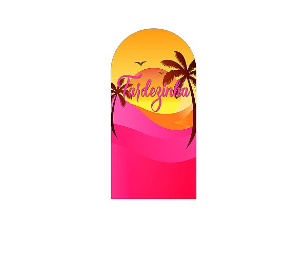 Painel De Festa Romano 1,00x2,00- Tardezinha Rosa 003