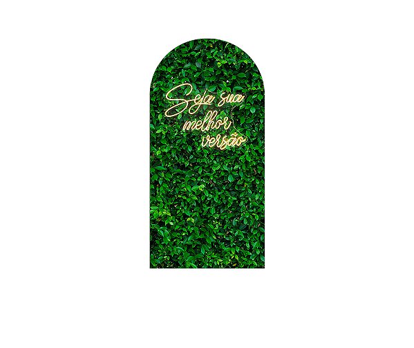Painel De Festa Romano 1,00x2,00- Efeito Muro Inglês Seja Sua Melhor Versão 027