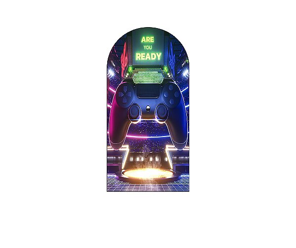 Painel De Festa Romano 1,00x2,00- Video Game Arena 004