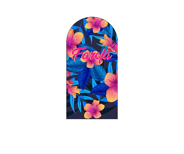Painel Romano Veste Fácil 1,00x2,00 - Farofa Tropical 003
