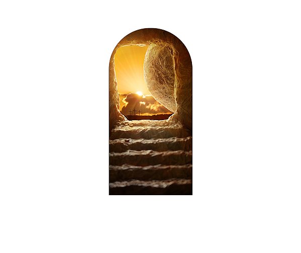 Painel Romano Veste Fácil 1,00x2,00 - Páscoa Cristã Monte 011