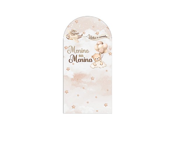 Painel Romano Veste Fácil 1,00x2,00 - Revelação Urso Bege 057