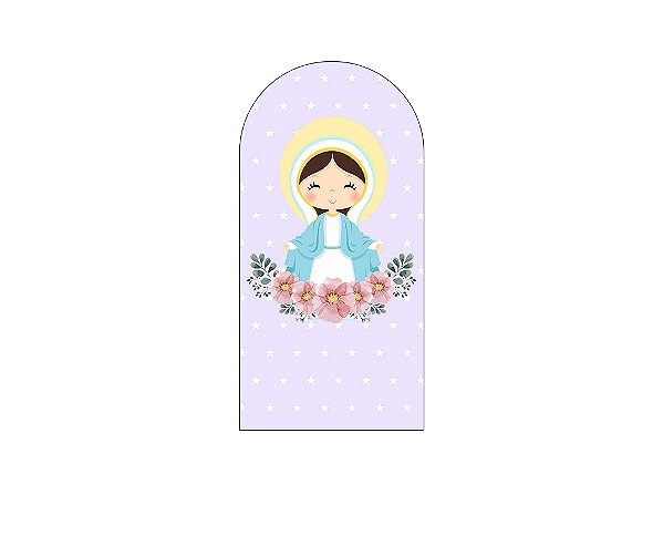 Painel Romano Veste Fácil 1,00x2,00 - Santa Nossa Senhora das Graças Cute 006