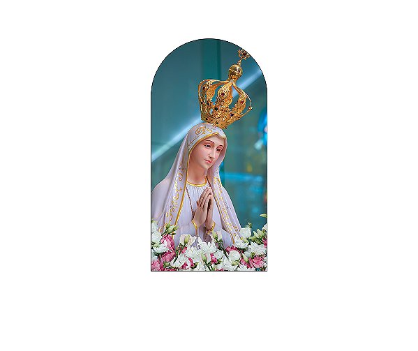 Painel Romano Veste Fácil 1,00x2,00 - Santa Nossa Senhora de Fátima 010