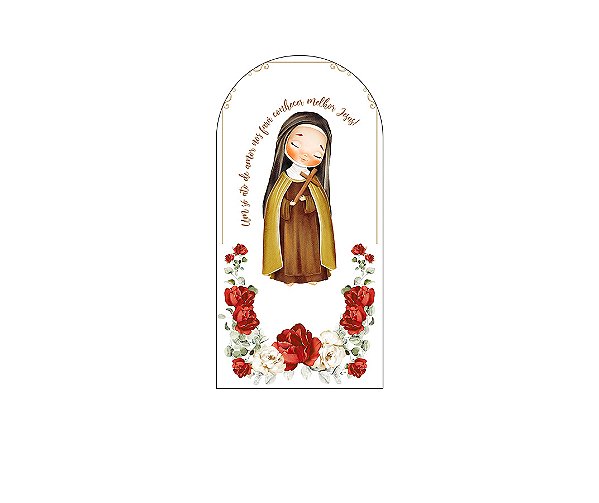 Painel Romano Veste Fácil 1,00x2,00 - Santa Teresinha do Menino Jesus Cute 018