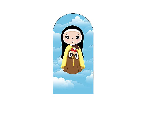 Painel Romano Veste Fácil 1,00x2,00 - Santa Teresinha do Menino Jesus Cute 020